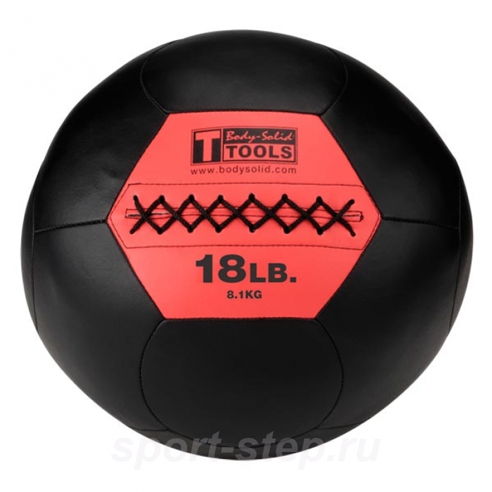 Мяч тренировочный 18lb BODY SOLID BSTSMB18 Оборудование для фитнеса #1