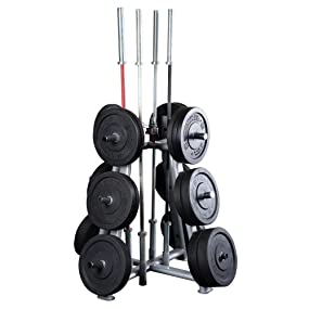 Подставка-стойка для весовых дисков BODY SOLID Pro club line SWT1000 Свободные веса #1